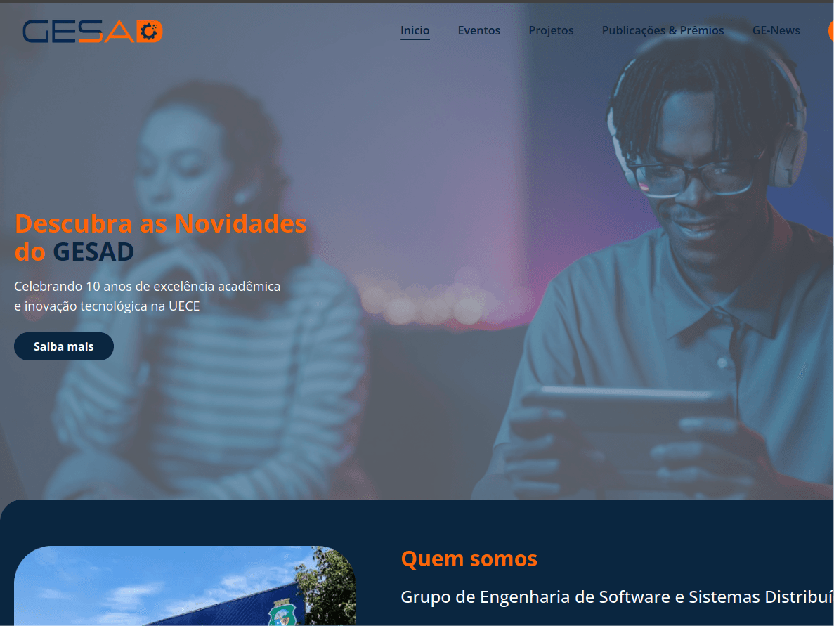 GESAD Lança Novo Site: Uma Nova Era de Inovação e Agilidade!